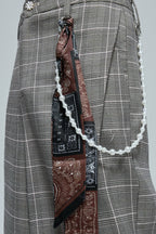 Pearl Plaid Trousers