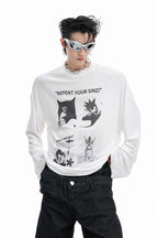 Art Print Long Sleeve Tee
