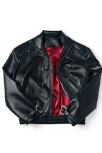 Python Embossed Buckle Jacket