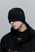 Pearl Knit Fuzzy Winter Beanie