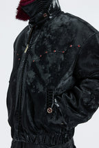 Reversible Mink Fur Puffer Jacket