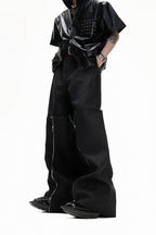 Deconstructed Layered Utility Pants