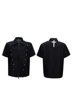 Double Breasted Polo Shirt