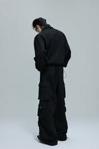 Minimalist Zip Utility Sweatpants