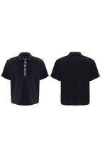 Sequin Safety Pin Polo Tee