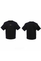 Deconstructed Strap Cutout Tee
