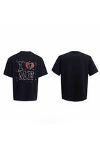 Hand-Sewn Pearl Heart Tee