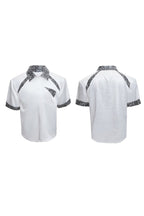 Snake Panel Studded Shirt
