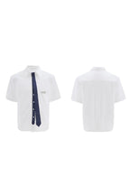 Vintage Tie Detail Shirt