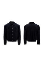 Textured Embroidered Cropped Shirt