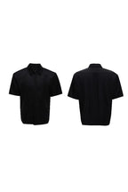 Embroidered Padded Shoulder Shirt