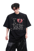 Hand-Sewn Pearl Heart Tee