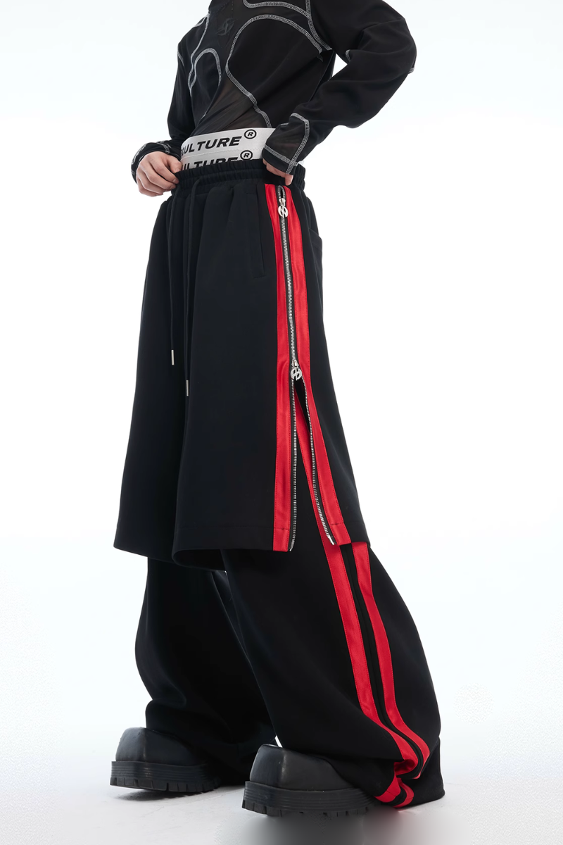 Colorblock Layered Sweatpants