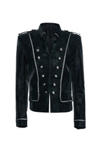 Braided Button Front Jacket