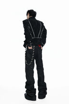 Braided Button Front Jacket