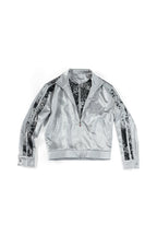 Wing Embroidered Layered Jacket