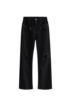 Panelled Zip Pocket Pants