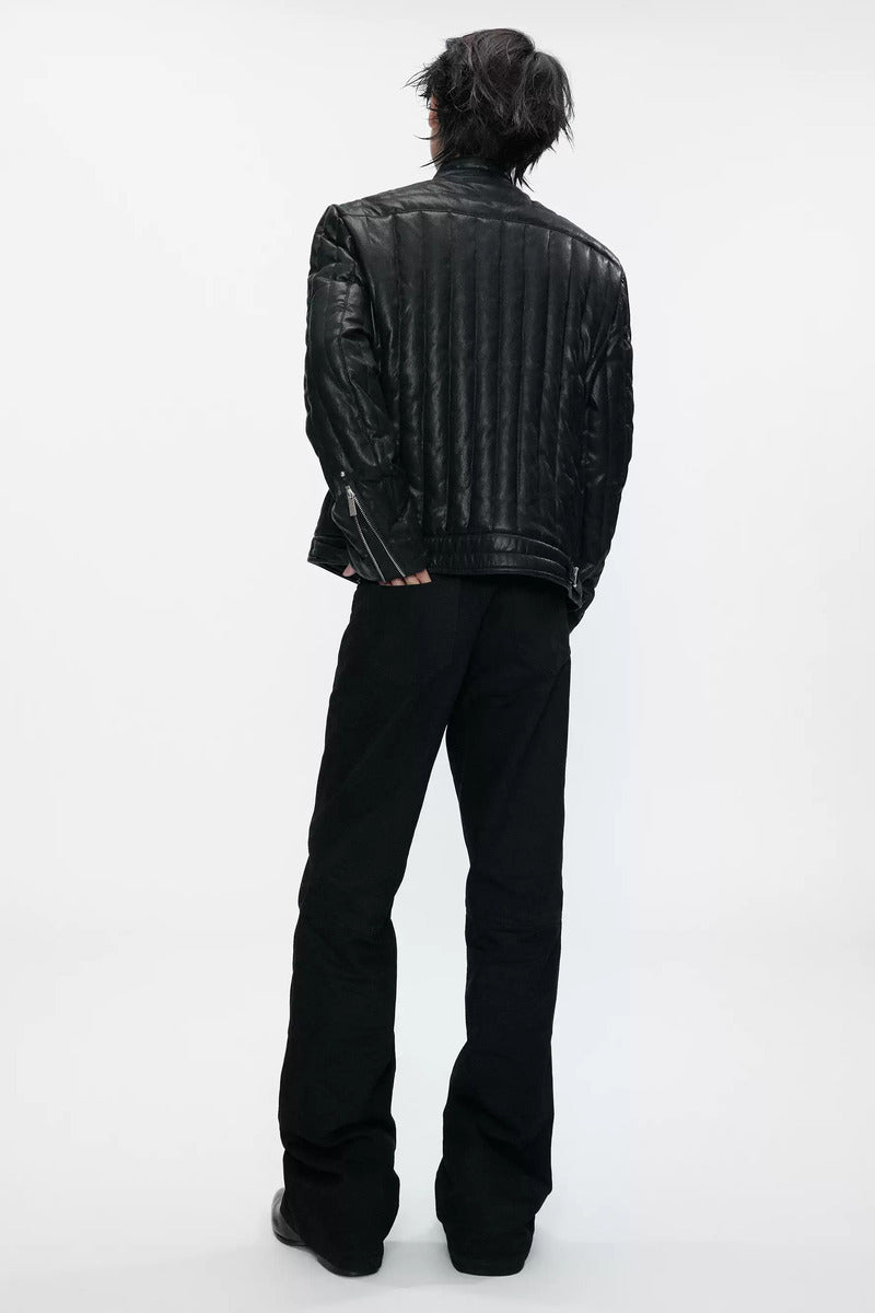 Panelled Zip Pocket Pants