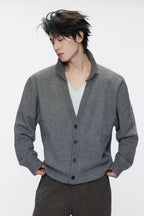 Layered Double V Neck Sweater