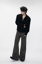 Layered Double V Neck Sweater