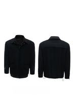 Layered Embroidered Pocket Shirt