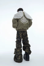 Mountain Hawk Fleece Panel Hooded Jacket