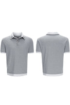 Double Layer Pin Detail Polo