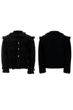 Sequin Fringe Knit Sweater