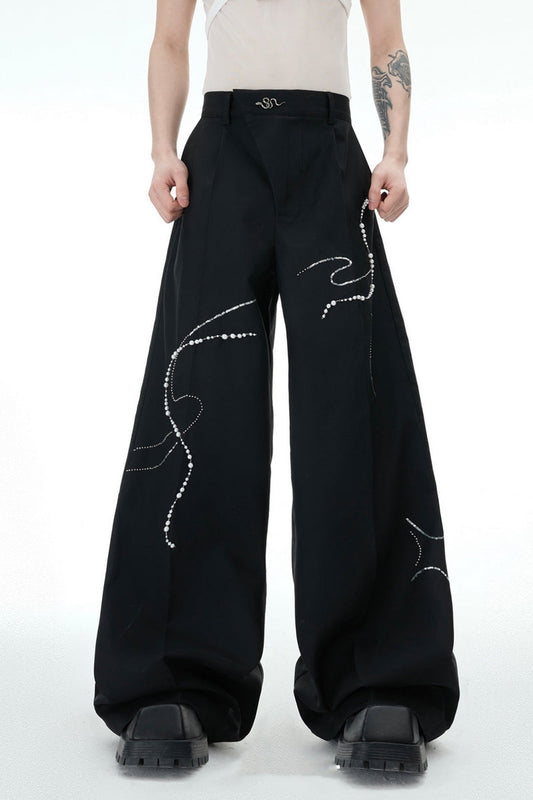 Snake Year Suit Trousers