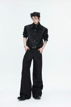 Layered Linen Shirt