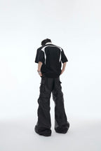 Contrast Color Polo Tee