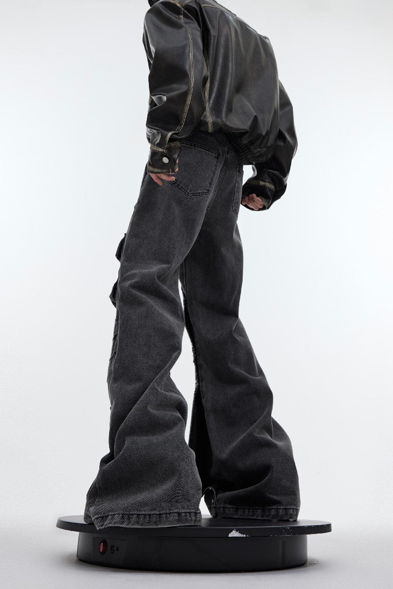 Retro Distressed Jeans