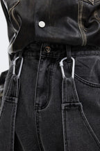 Retro Distressed Jeans