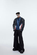 Drape High Waist Trousers