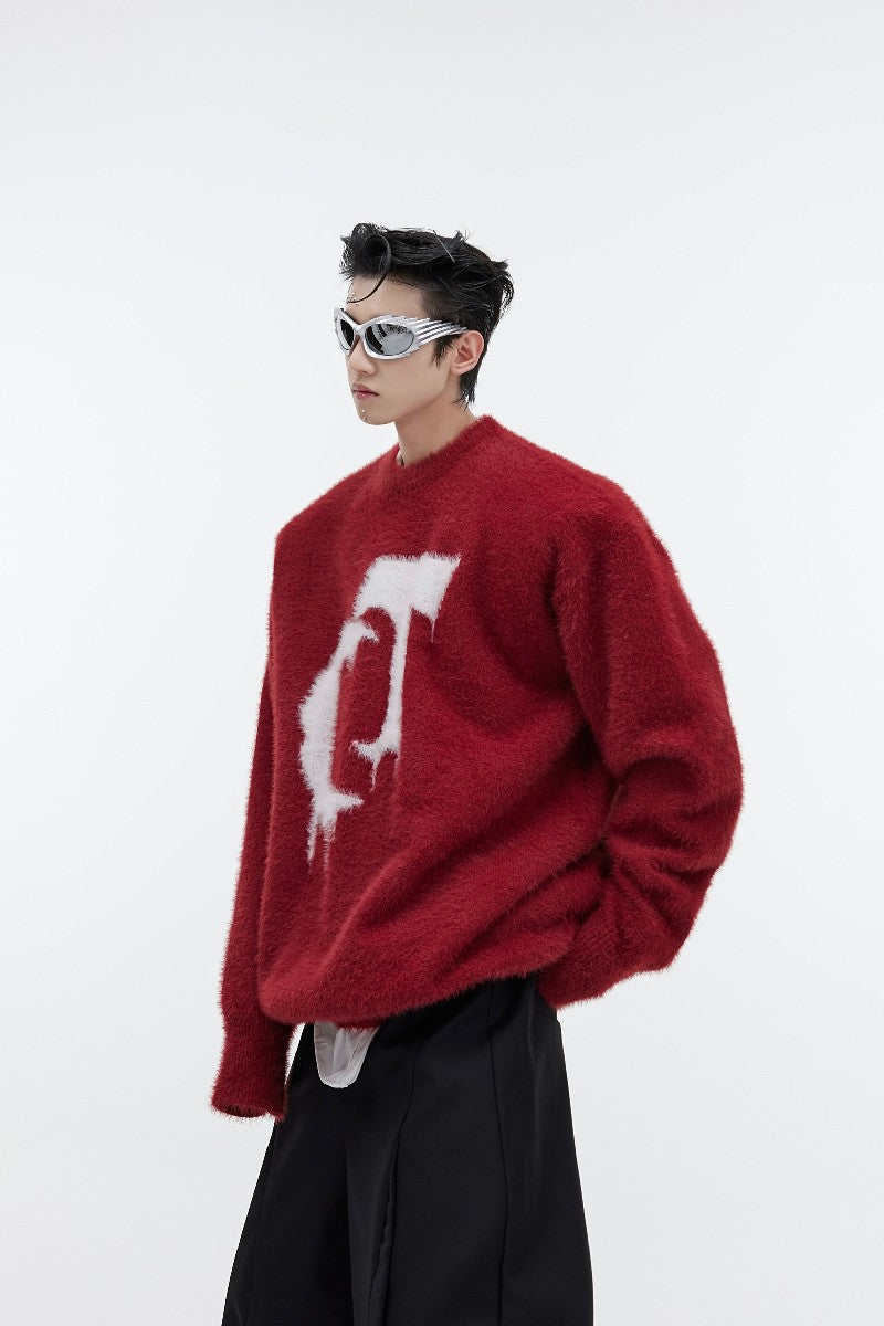 Mohair Logo Sweater