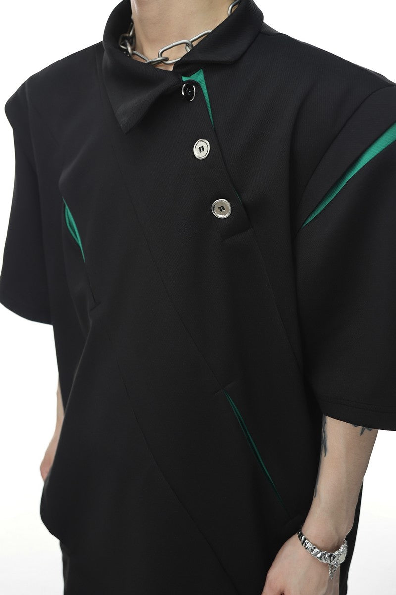 Irregular Polo Shirt