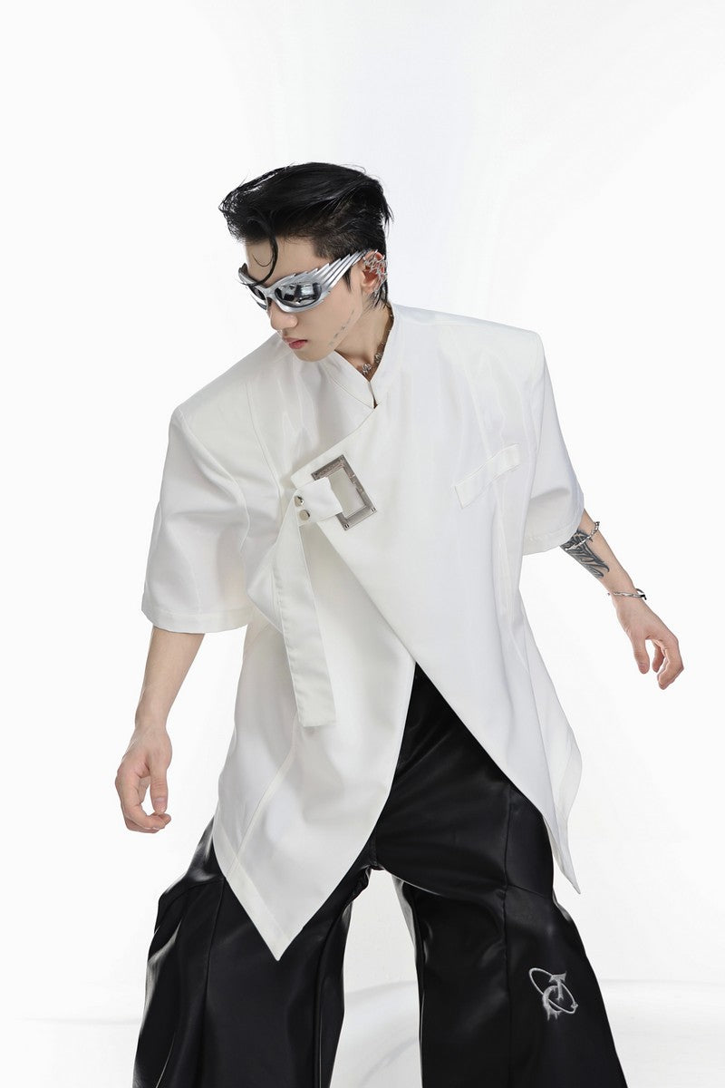 Deconstructed Chinese Style Shirt