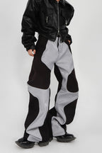 PU Leather Reflective Trousers