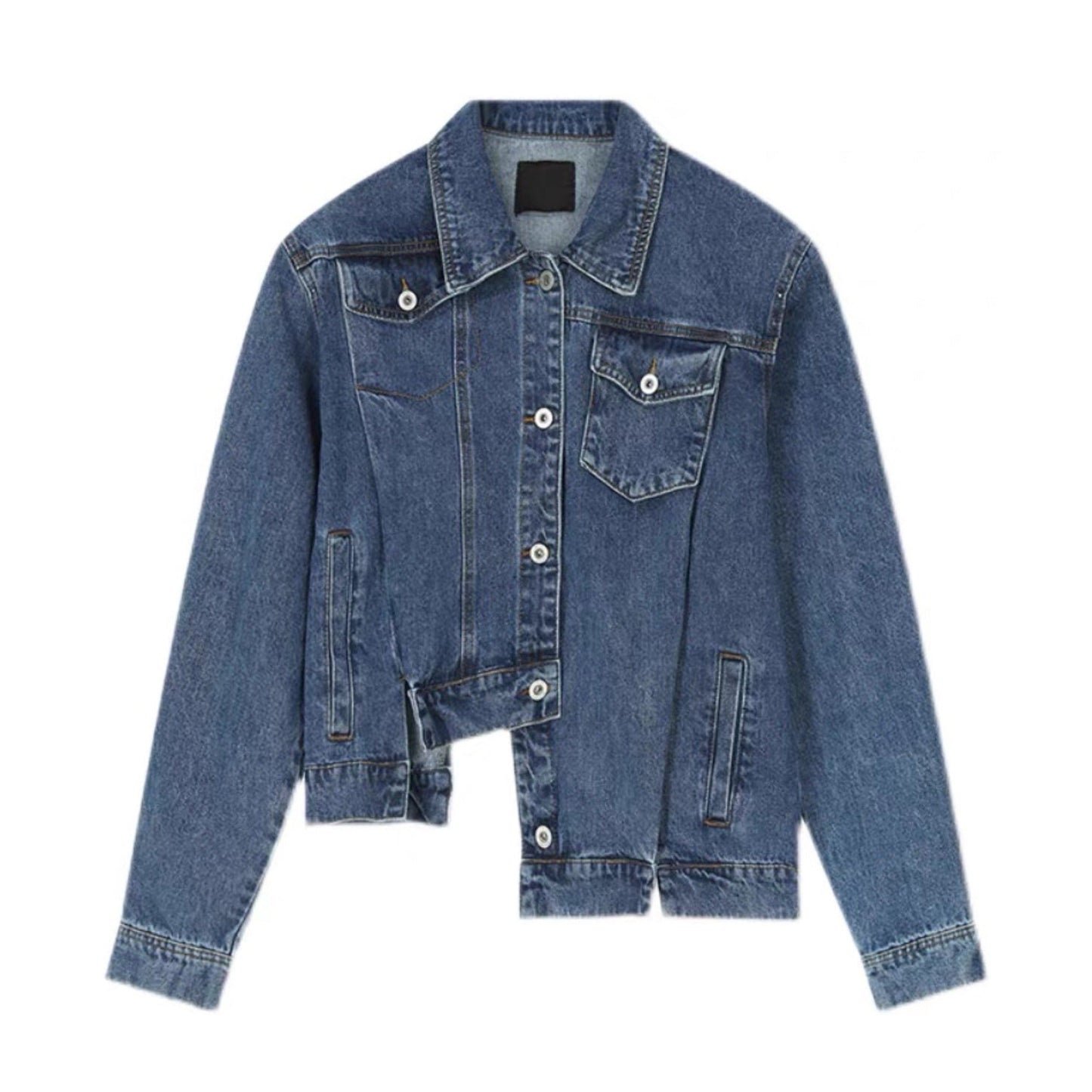 Irregular Denim Jacket