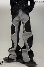 PU Leather Reflective Trousers